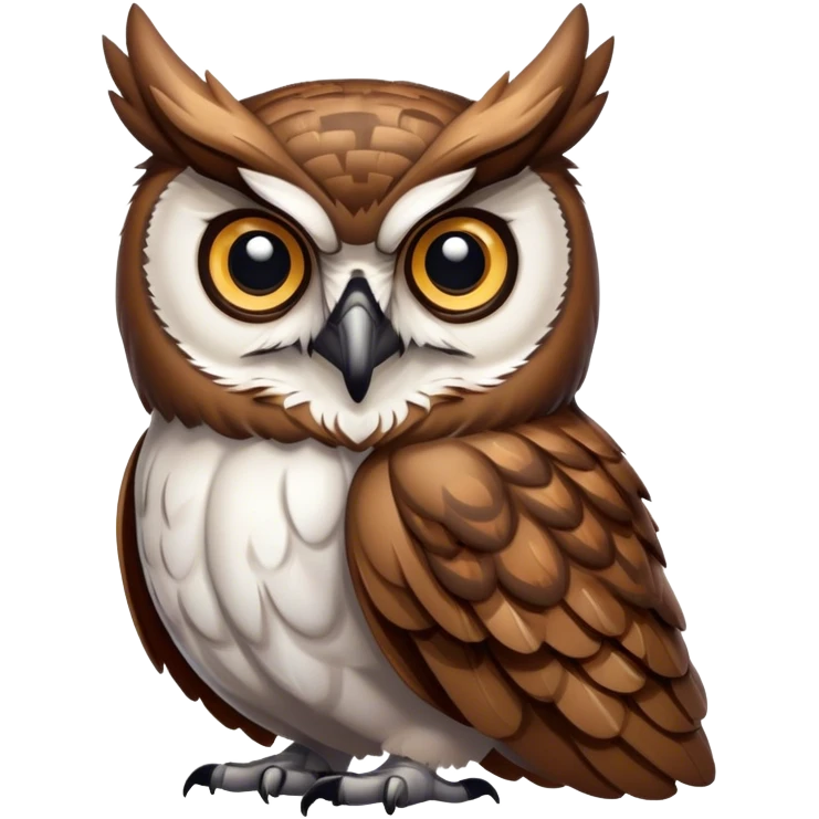 Coastal Horned Owl emoji
