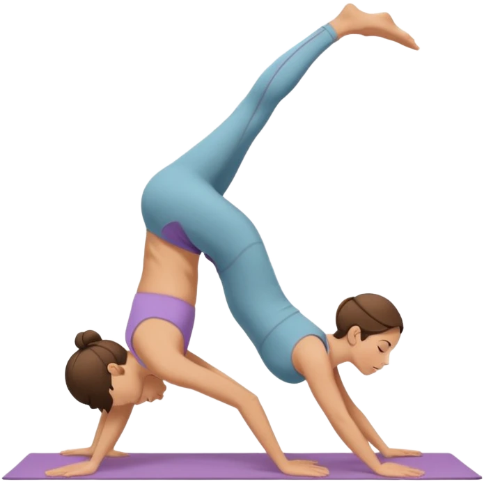 downward dog yoga pose emoji