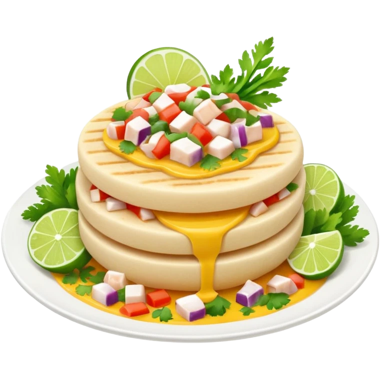AREPA DE CEVICHE emoji