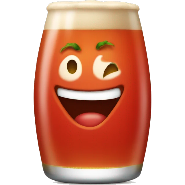 tomato-flavored beer emoji