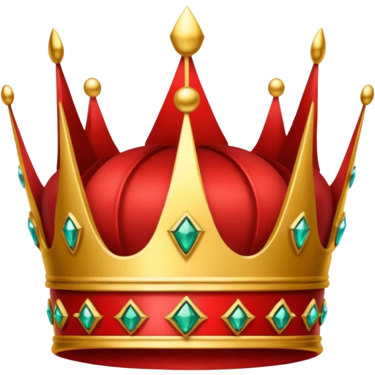 crown red emoji