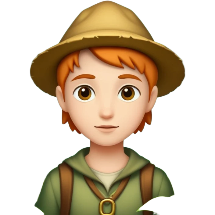 person exploring an enchanted forest emoji