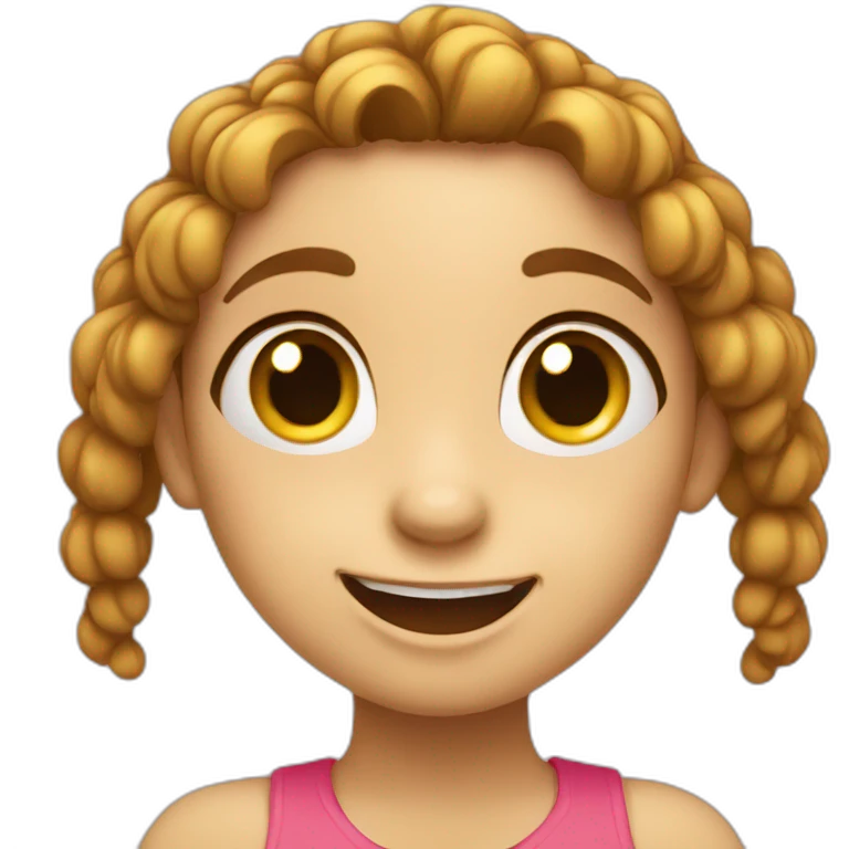 Girl   Monckey   Happy emoji