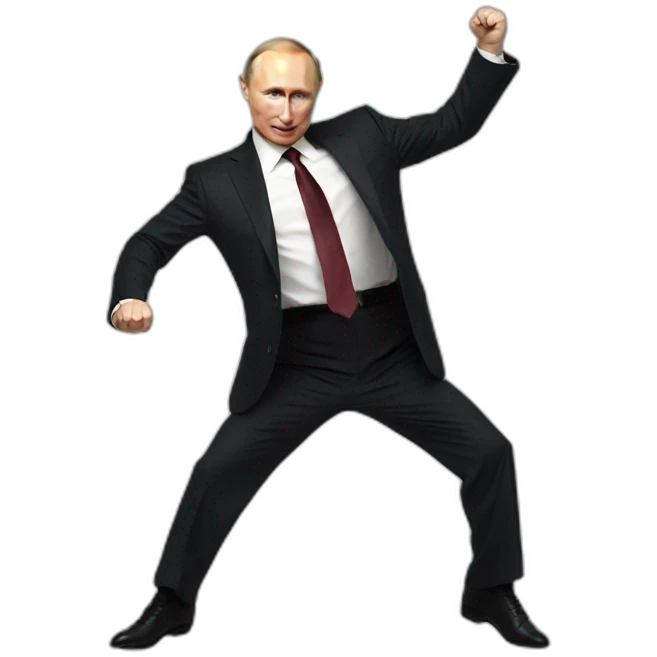 Putin dancing emoji