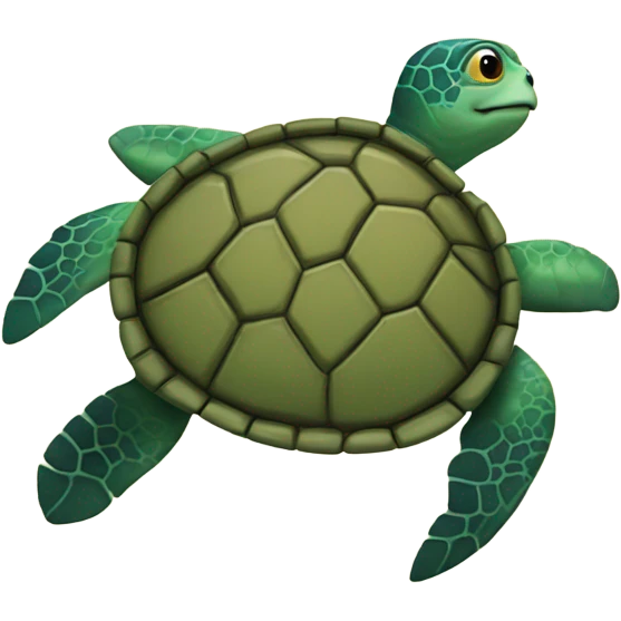 Sea turtle emoji