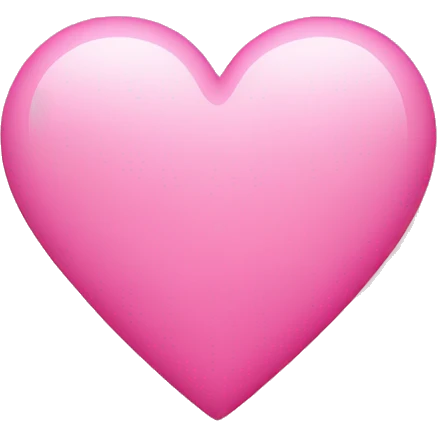 pink heart emoji