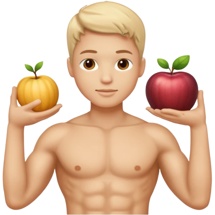 Fibra cuerpo humano alimento emoji