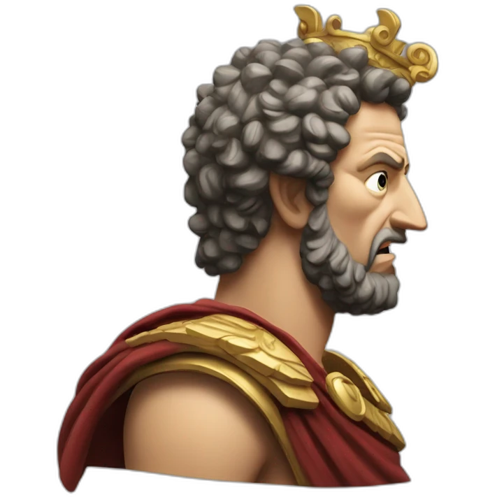 Marcus aurelius angry emoji