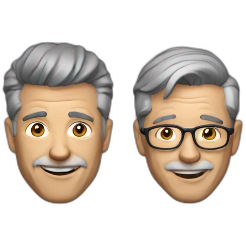 2 old podcasters emoji