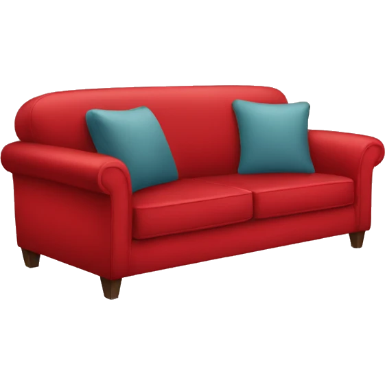 red sofa emoji