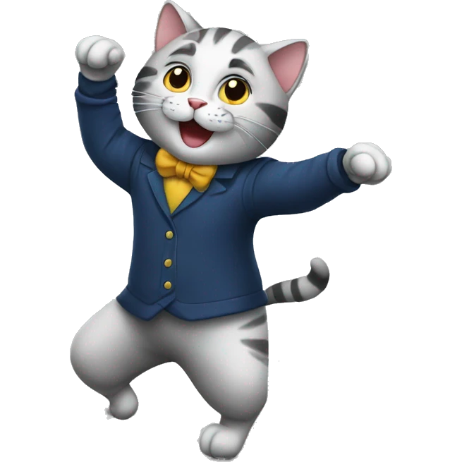cat danceing emoji