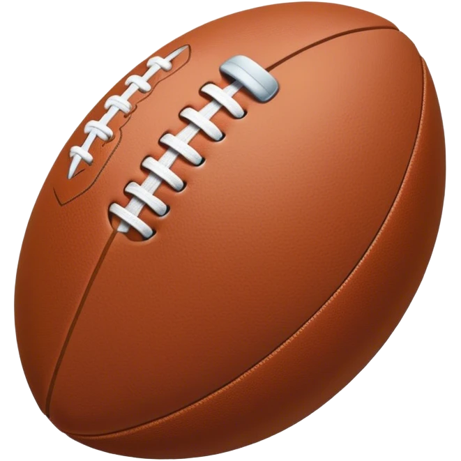 Sad rugby ball emoji
