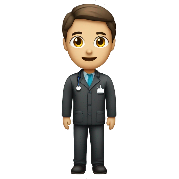 Crea un avatar de medio cuerpo de una enfermera, con ojos grandes y de color cafe oscuro, cara fina, pelo colorino y largo, ojos cafe oscuro, uniforme celeste, no incluí ningún elemento médico emoji