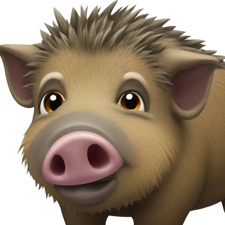 Wild boar emoji