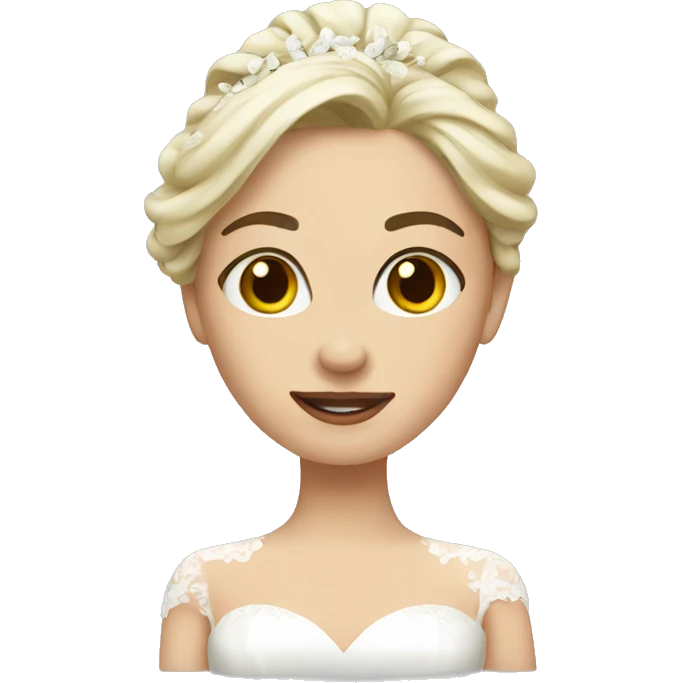 Bride emoji
