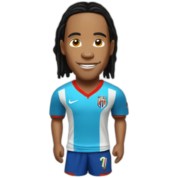 ronaldinho football player emoji
