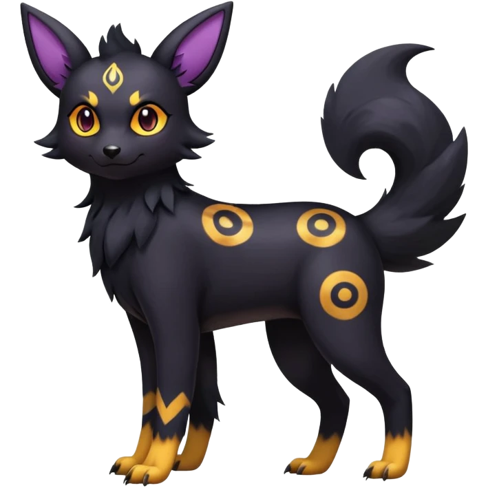 Noibat-Umbreon-Litten-Houndour-Hybrid (Full body) emoji