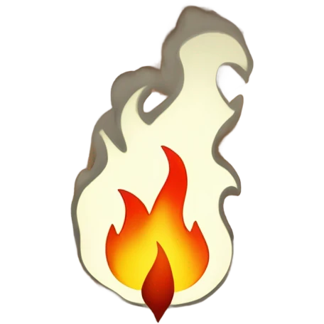 fire in the attic wood emoji