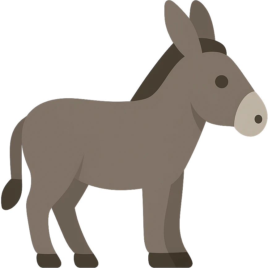 Donkey emoji