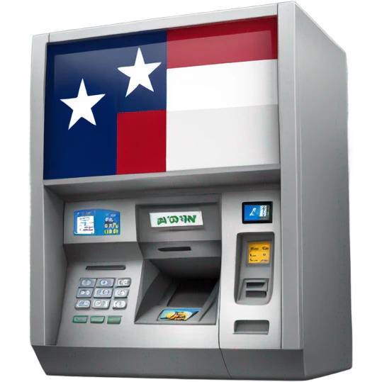 Texas ATM Flag emoji