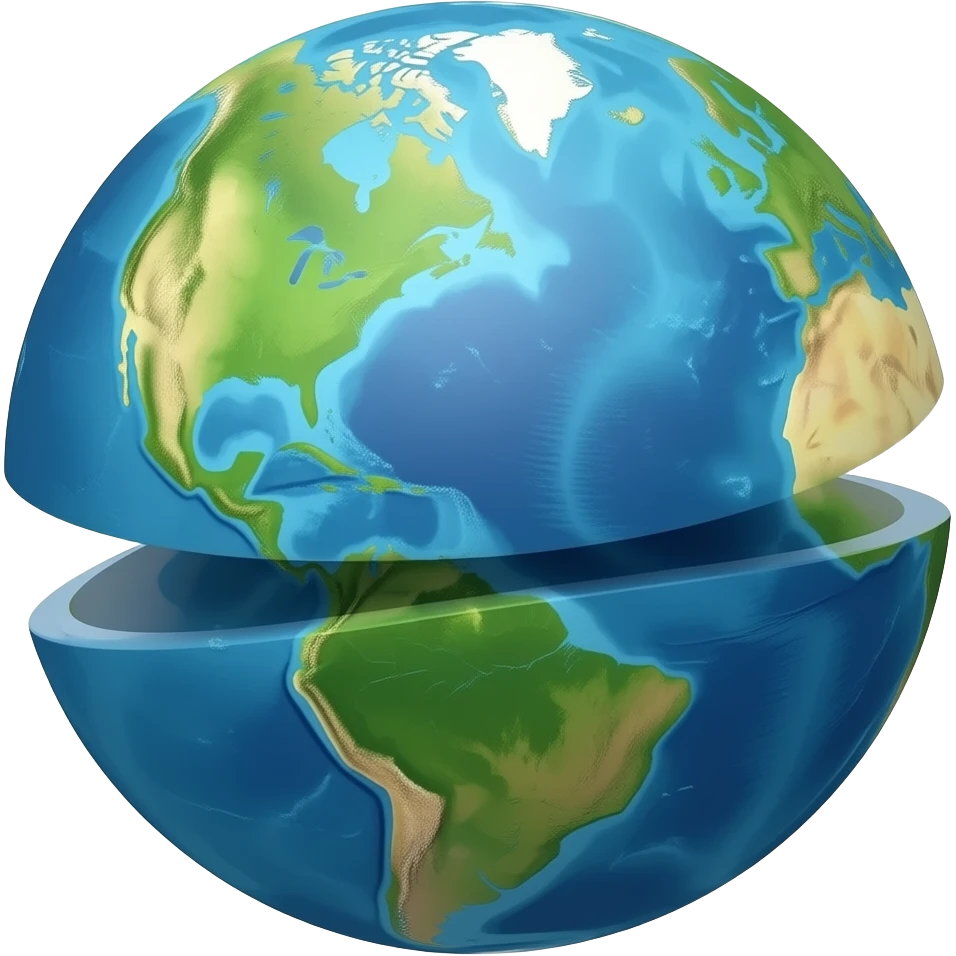 Swinging earthquake emoji