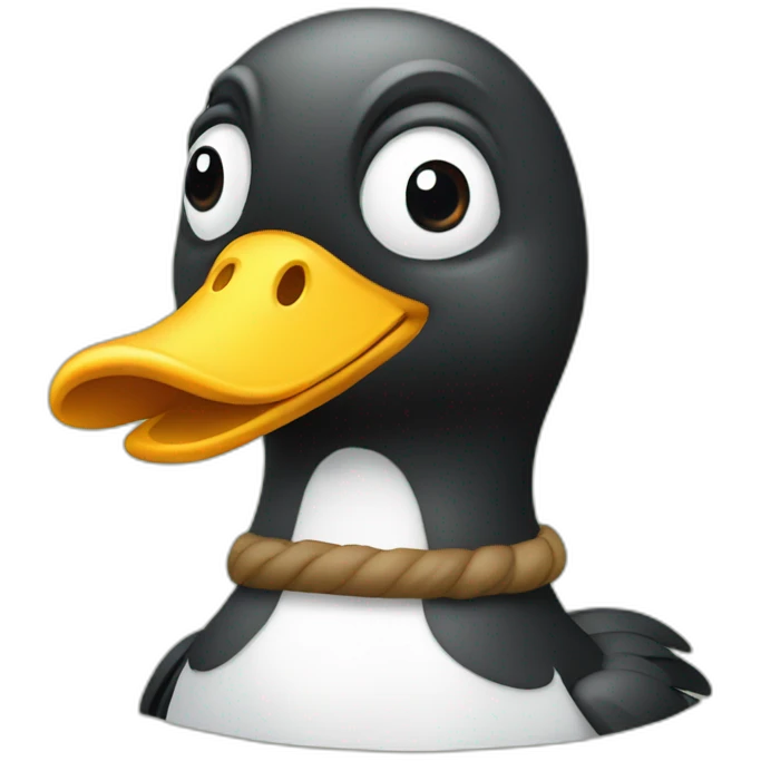 Pato mareado emoji