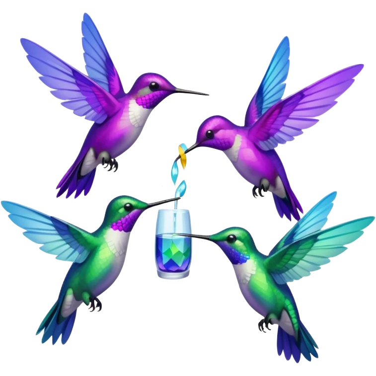 MORE HUMMINGBIRDS emoji