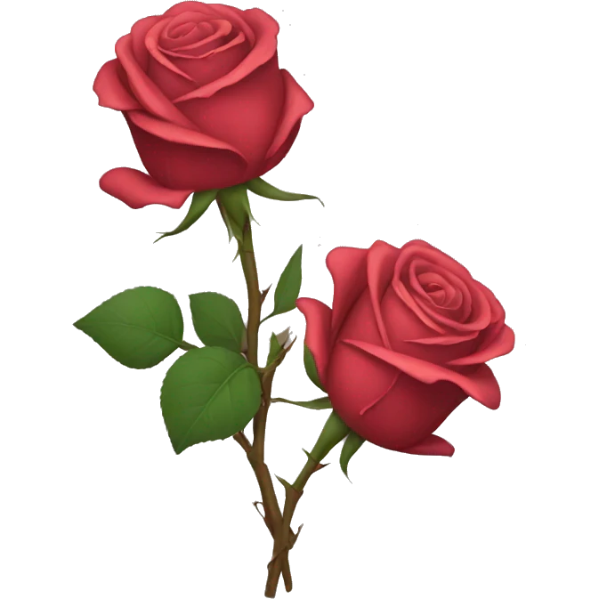 broken rose emoji