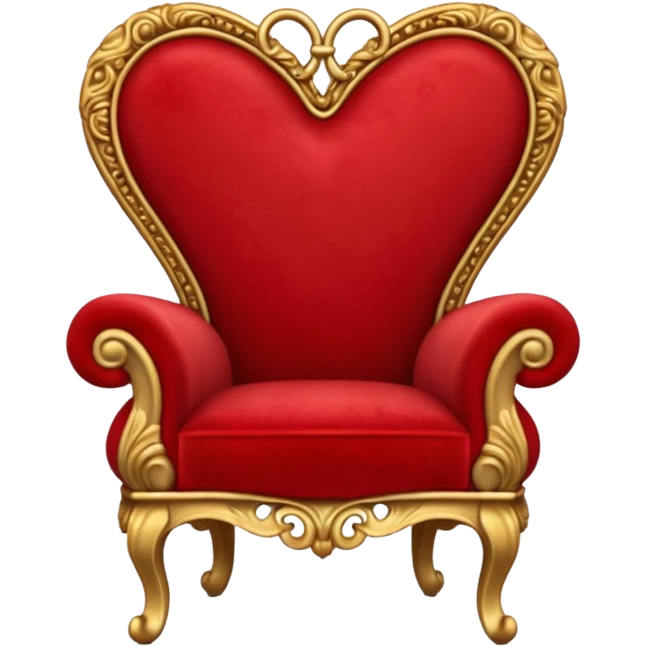 heart-shaped chair emoji