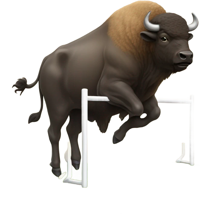 Buffalo kicking a field goal emoji