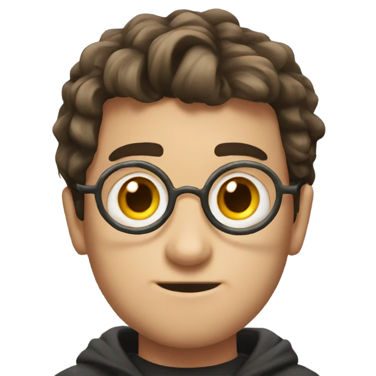 Harry, Harry Potter with lighting scar on forhead emoji