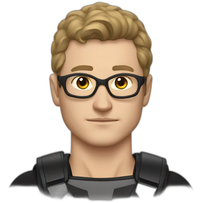 mykhailo mudryk as a super hero emoji