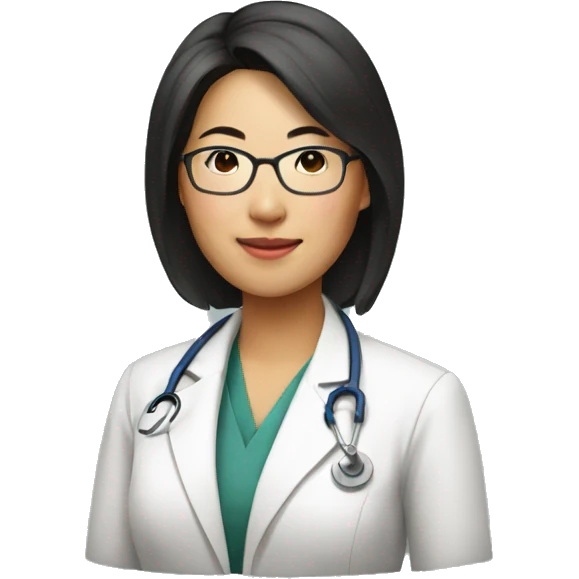 stanford physician asian woman emoji