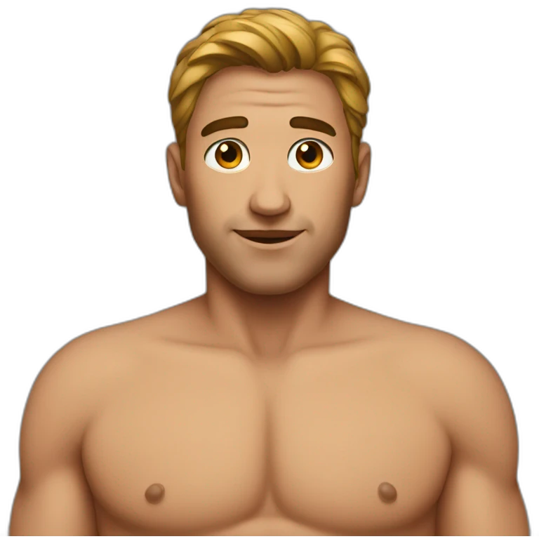 man boobs emoji