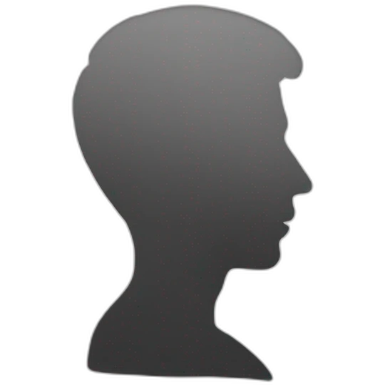 human silhouette emoji