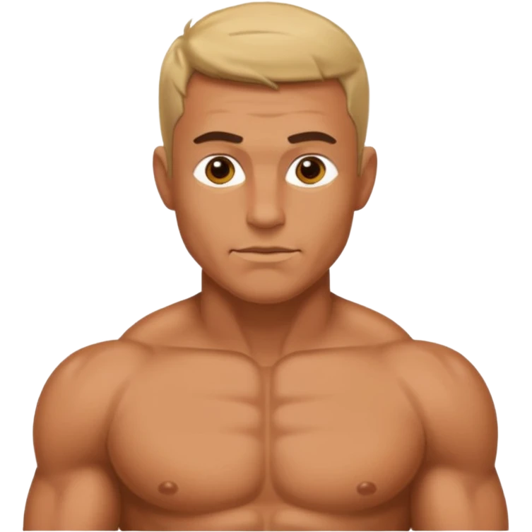 Man naked emoji