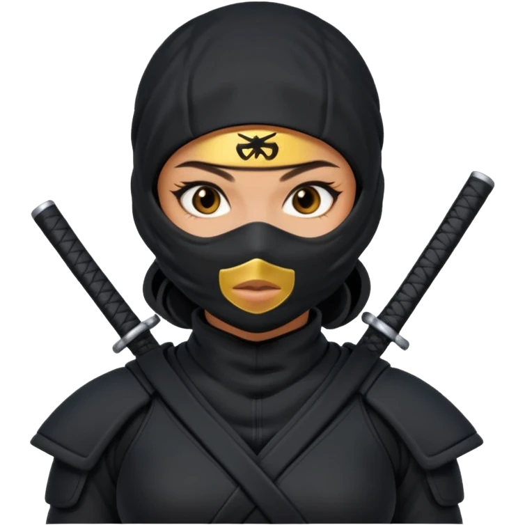 Women ninja emoji