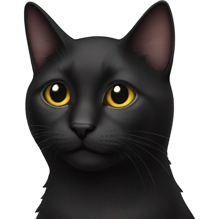J4 black cat emoji
