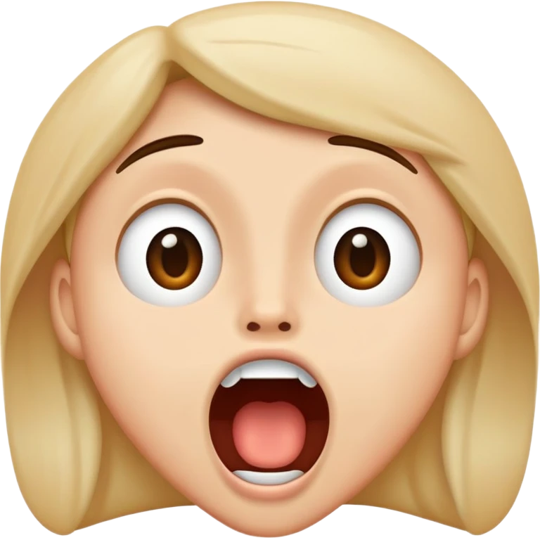 Aah emoji