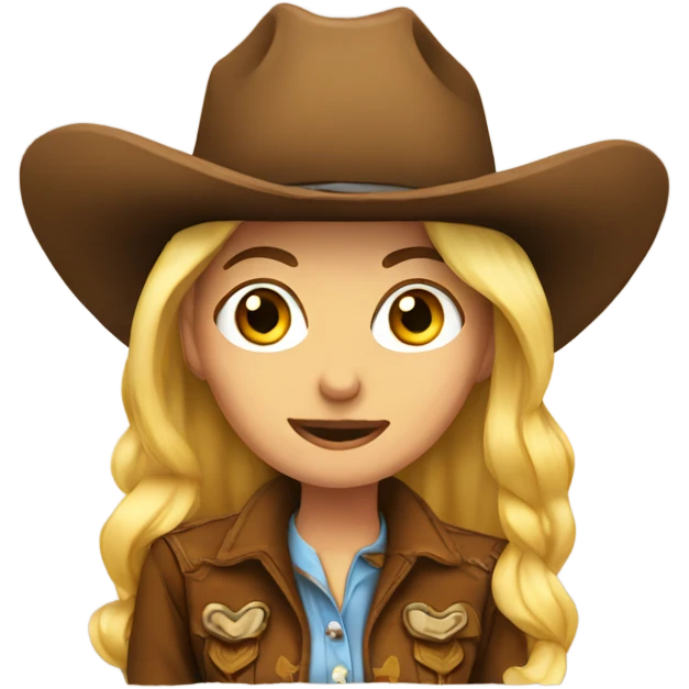 Cowgirl emoji