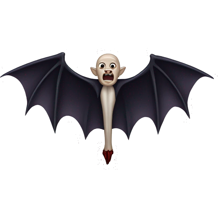 vampire wings emoji