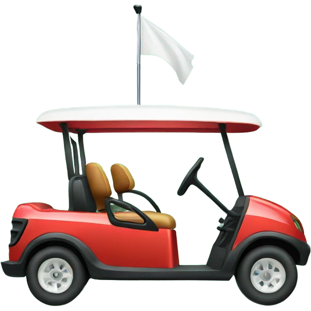 Golf cart emoji