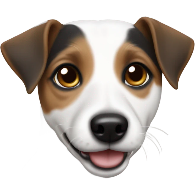 White jack Russel  emoji