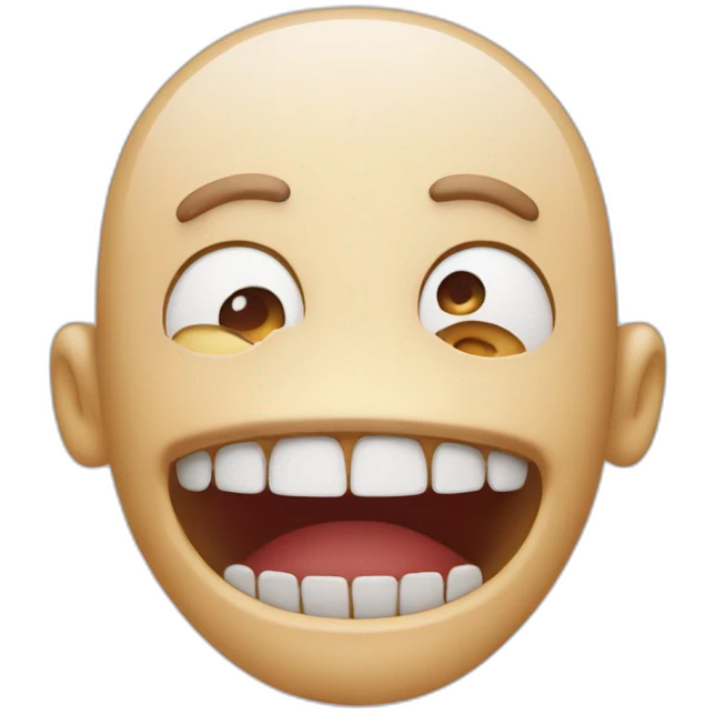 gerd with teeth emoji