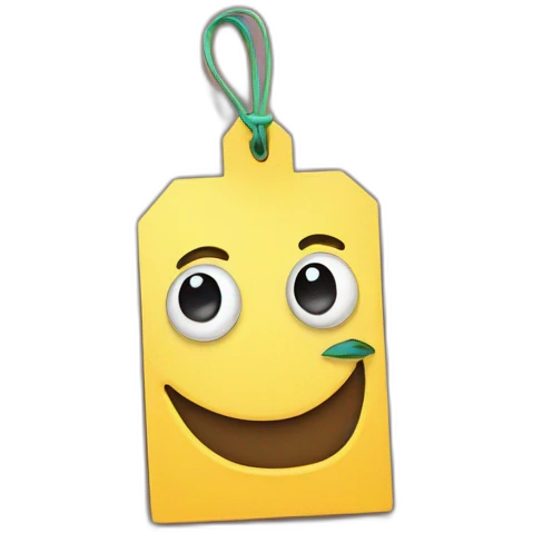 price tag sale emoji