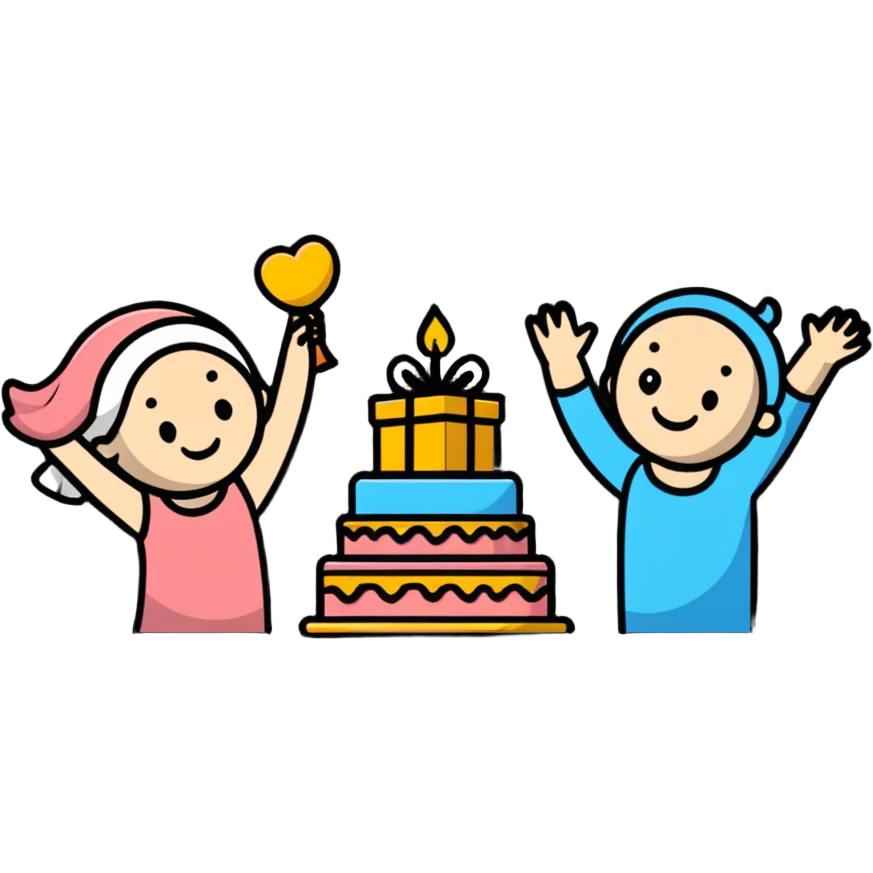happy day celebration emoji