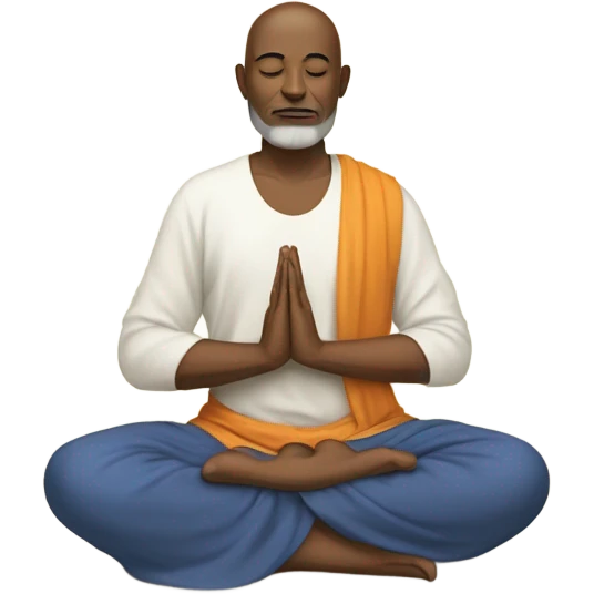 Guru meditaton emoji