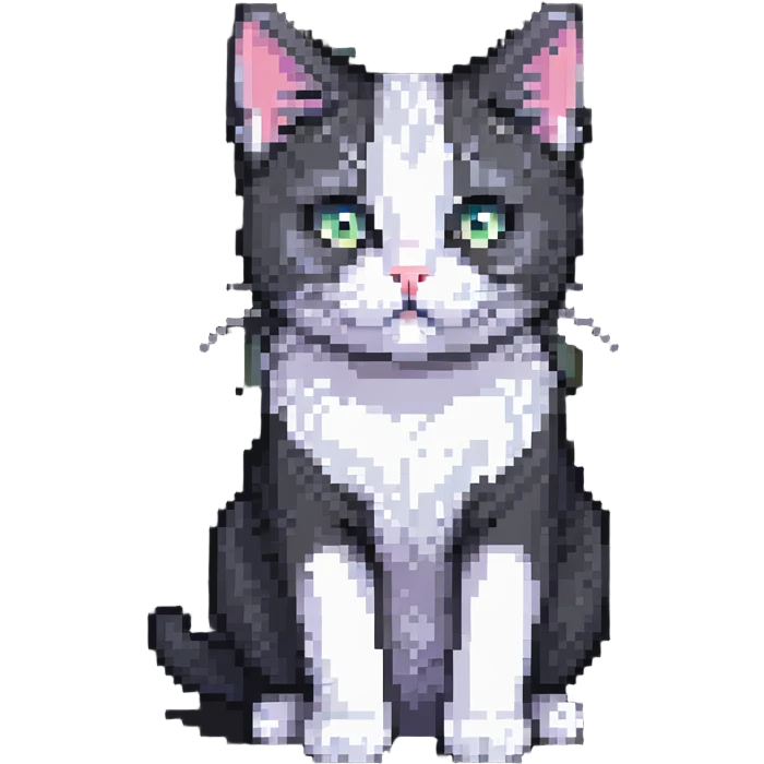 pastel aesthetic cat with soft colors emoji