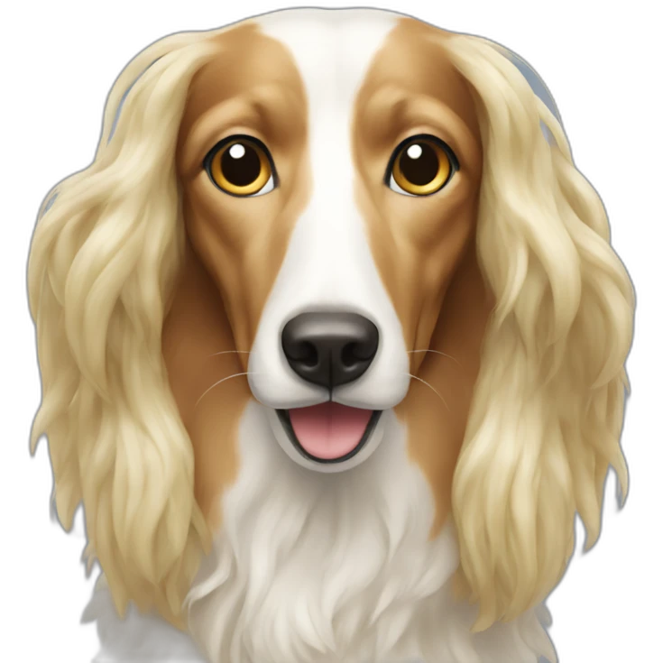 chi-borzoi-in-a-wig emoji