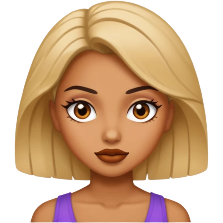 Sassy and baddie vibes emoji